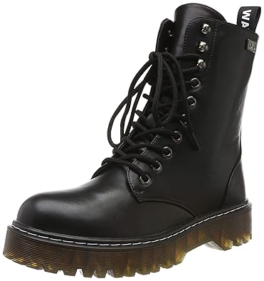 COOLWAY Damen Cardy Combat Boots