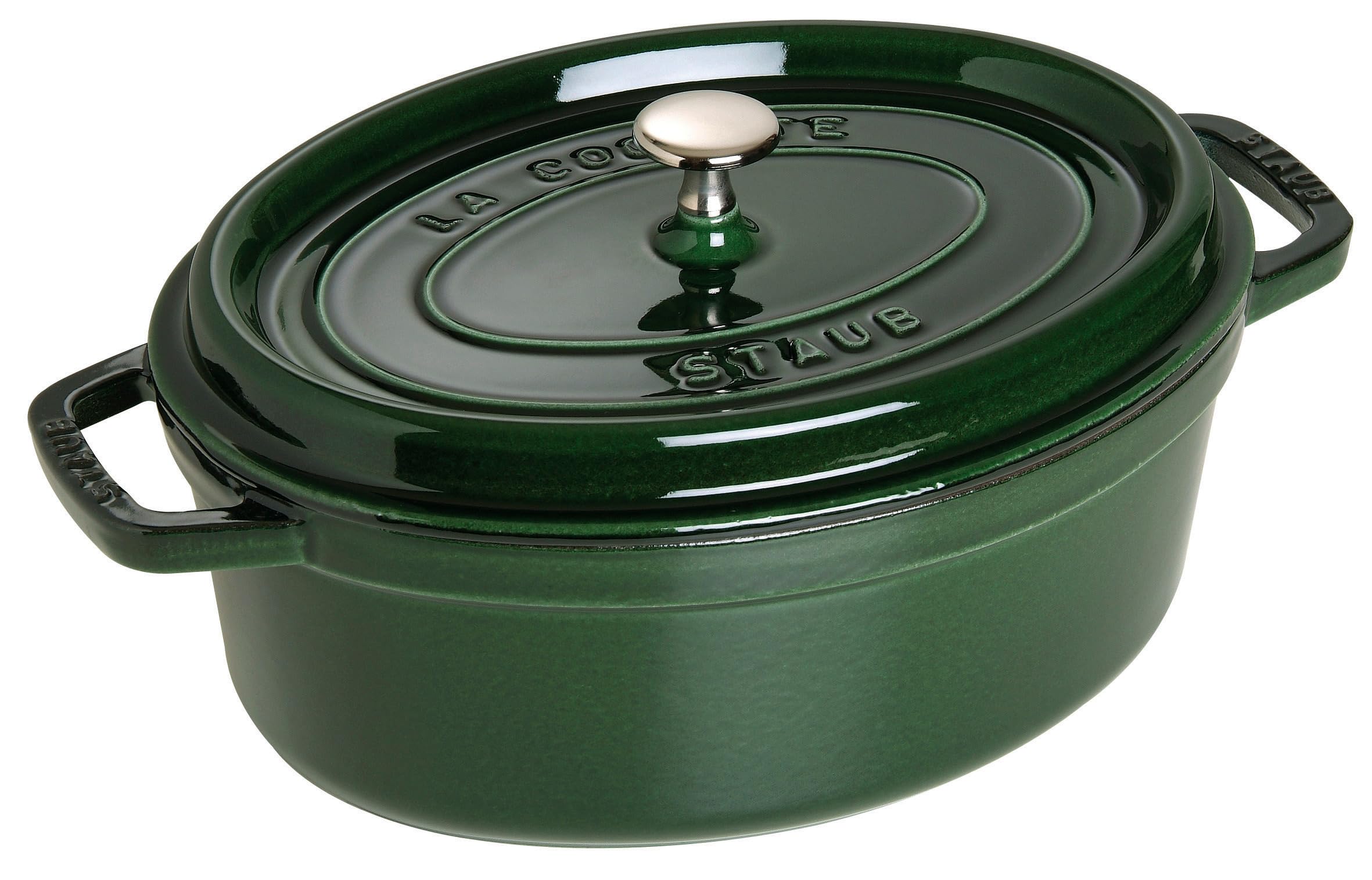 STAUB 40509-363-0 Cocotte Oval 29cm Basil