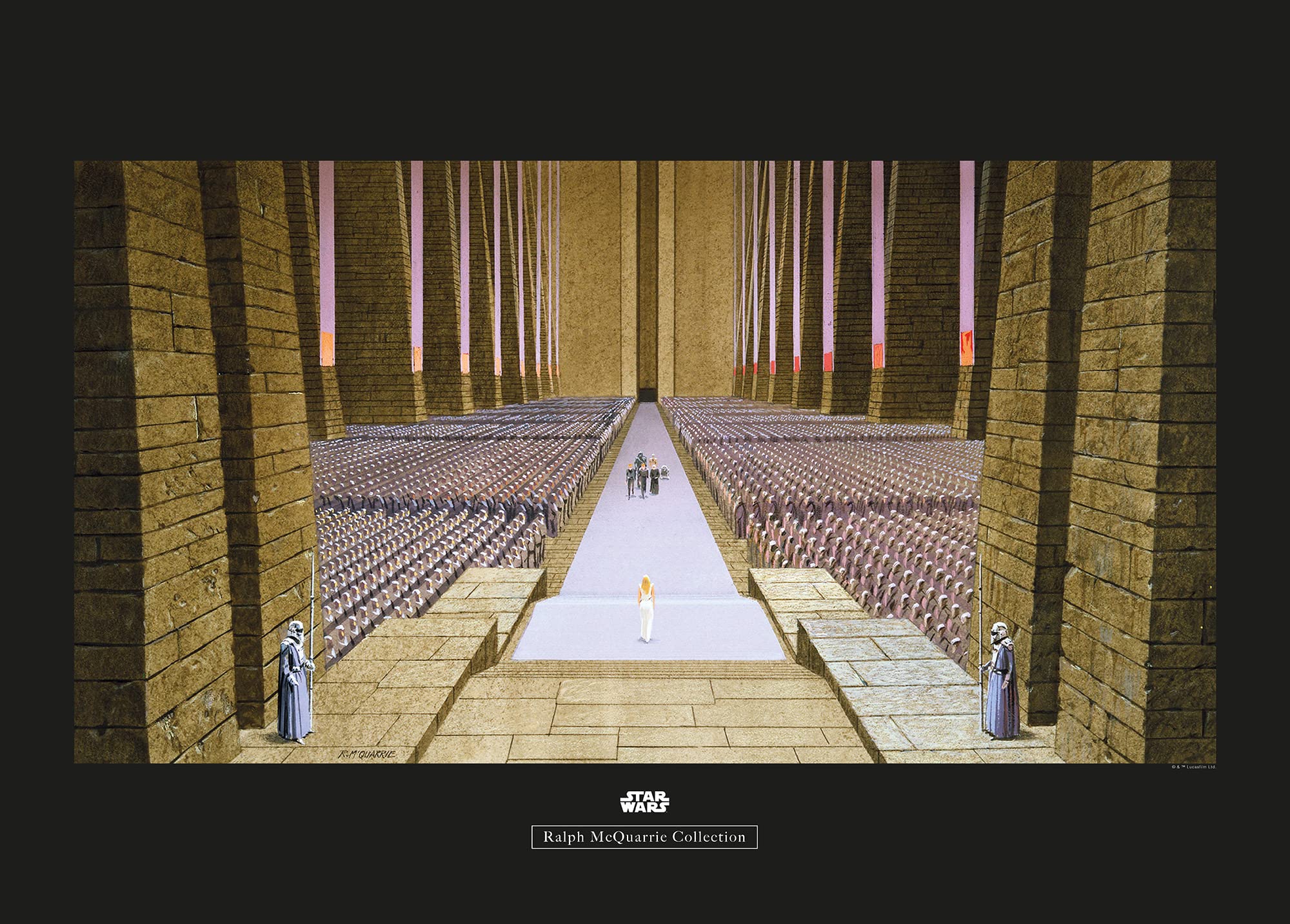 Komar Star Wars Classic RMQ Ceremony 70 x 50 cm Wall Picture Poster Art Print (without frame)