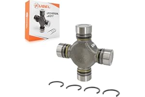 Kugel Universal Joint U-Joint ISR Style American Axle 1555 WJ Greasable 69-479 For Ram 2500 3500 Dodge 4500 5500 With 3.702" 