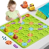 Brain STEM Activity Logic Kits: 200+ Challenges Educational Playthings | Interactive Puzzle Maze Solutions For Kids Ages 3-10 - 4 Difficulty Levels Portable Learning Resources Skill Builder Toy