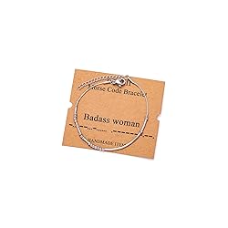JoycuFF Inspirational Gifts for Women Morse Code