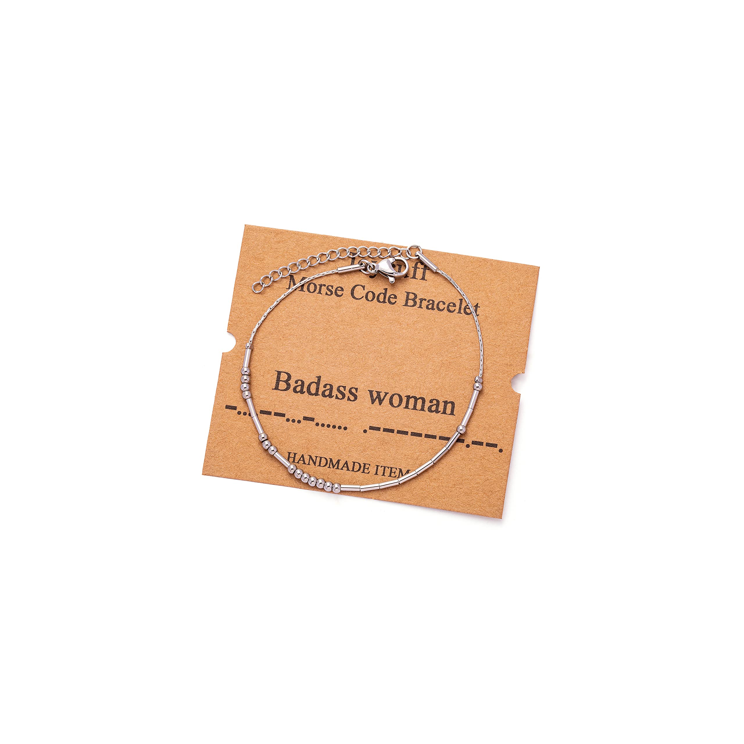 JoycuFF Inspirational Gifts for Women Morse Code
