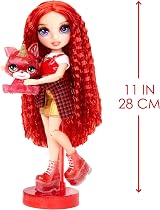 Rainbow High Ruby Anderson 28 cm Doll with Sparkle Slime, Pet & Accessories view 5