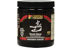 Custom Culinary Master's Touch Custom Culinary Demi-Glace Sauce Concentrate, 13.6-Ounce Jars (Pack of 6)