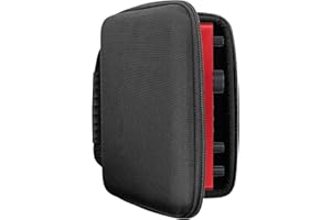 Musiin Premium Velvet Travel Case Compatible with Focusrite Scarlett 2i2 case 4th Gen Audio Interface, HardShell case Match 2i2 Protective Travel Carrying cover Bag (Black)