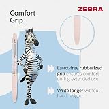 Zebra Pen Z-Grip Glam 1.0mm Retractable Ballpoint 3pk Pink Marble view 3