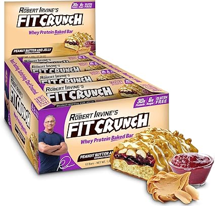 Amazon Com Fitcrunch Protein Bars Designed By Robert Irvine
