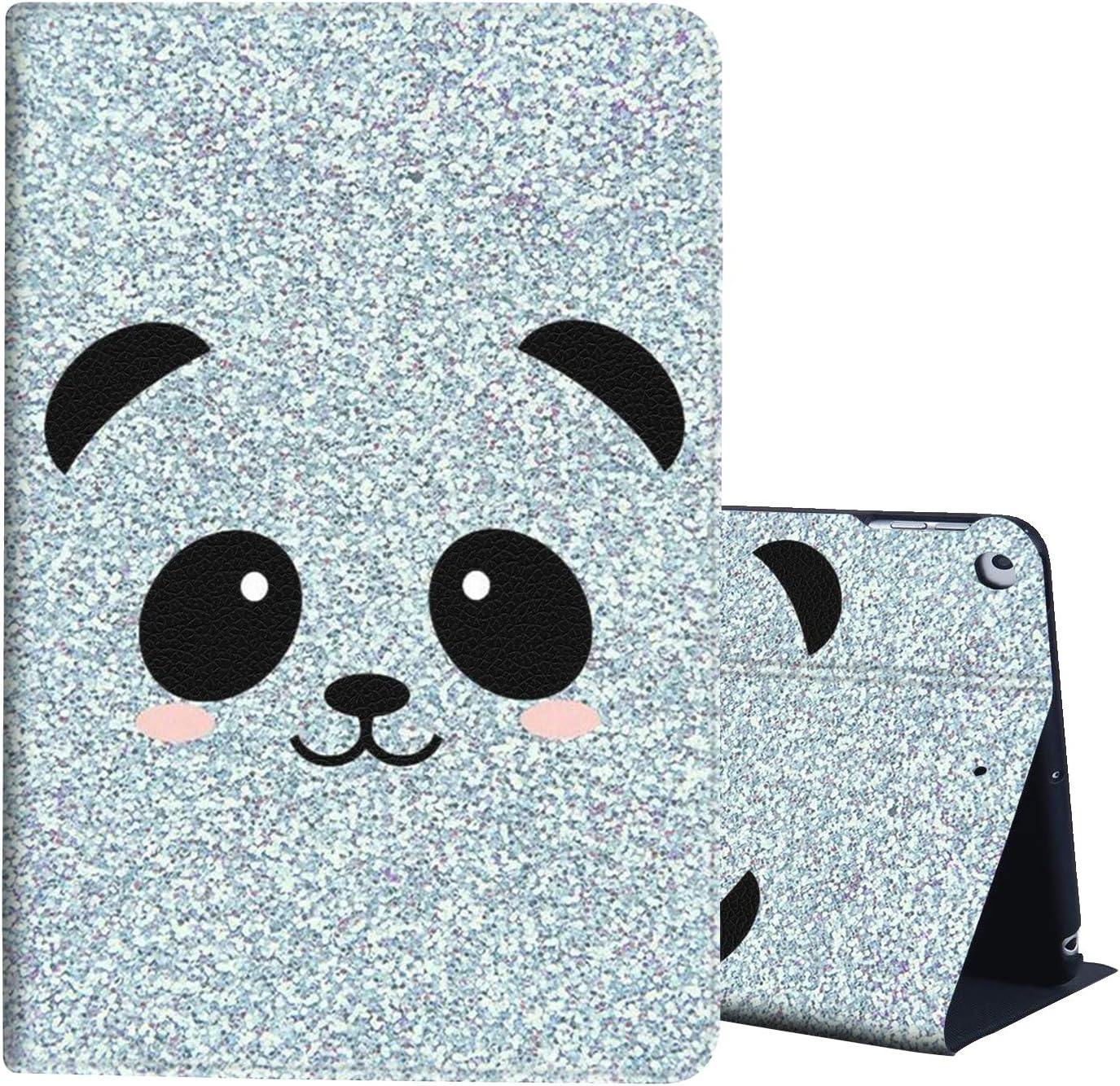 AIRWEE Case for iPad 7th Generation 10.2" 2019 / iPad 10.2 Case Multiple Viewing Angles Smart Shell Stand Cover with Auto Wake/Sleep for iPad Air 2019,Cute Panda