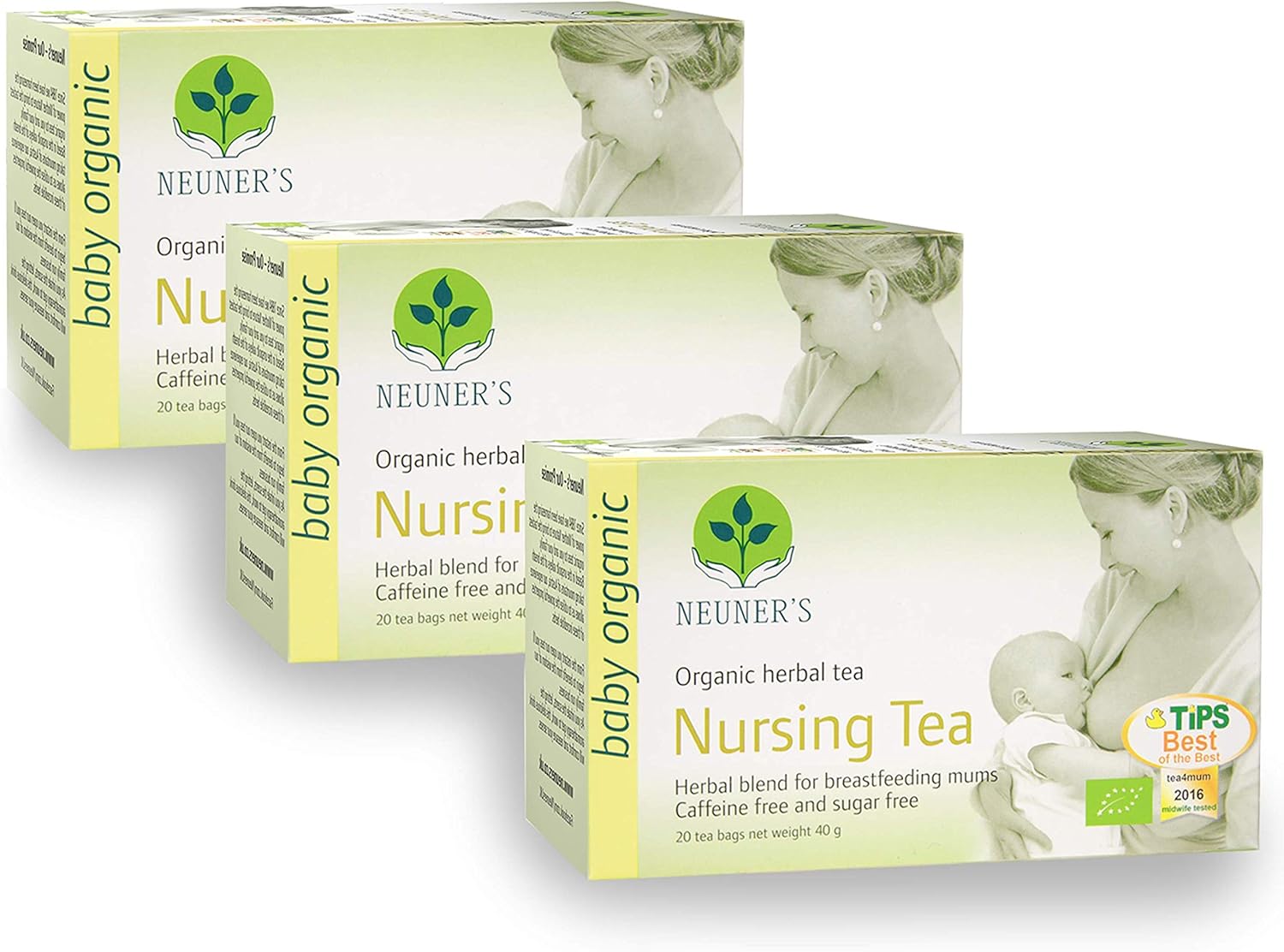 Neuners Organic Nursing Tea Herbal Blend for Breastfeeding Mums 3