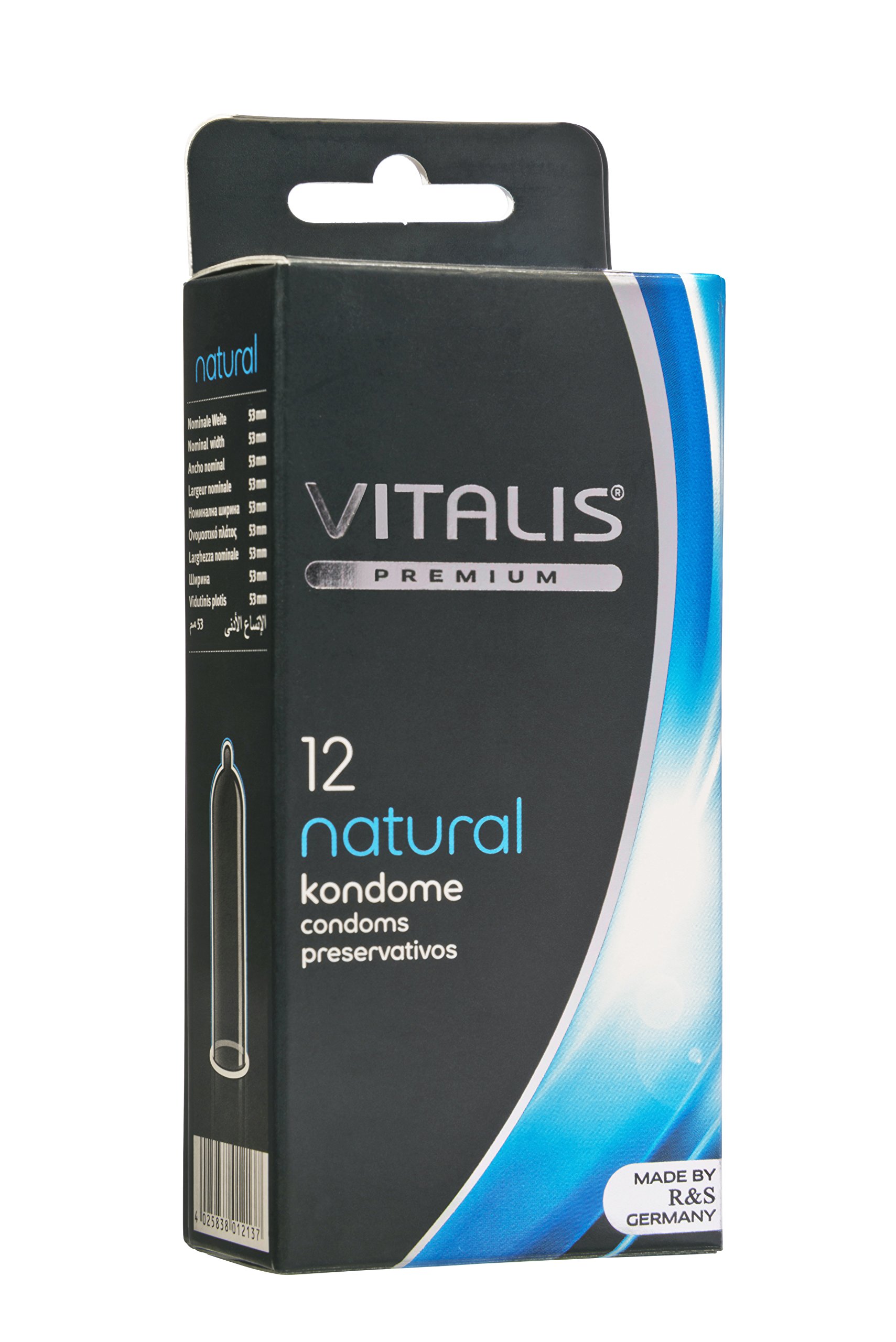 Vitalis Natural Pack of 12 Condoms