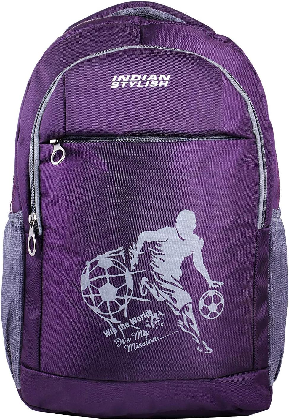 INDIAN STYLISH 26Ltrs Purple School, College and Laptop Bags for & Girl's & Boy's