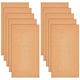 OLYCRAFT 10 Sheets Cork Sheets 12x6.1 Inch Thin