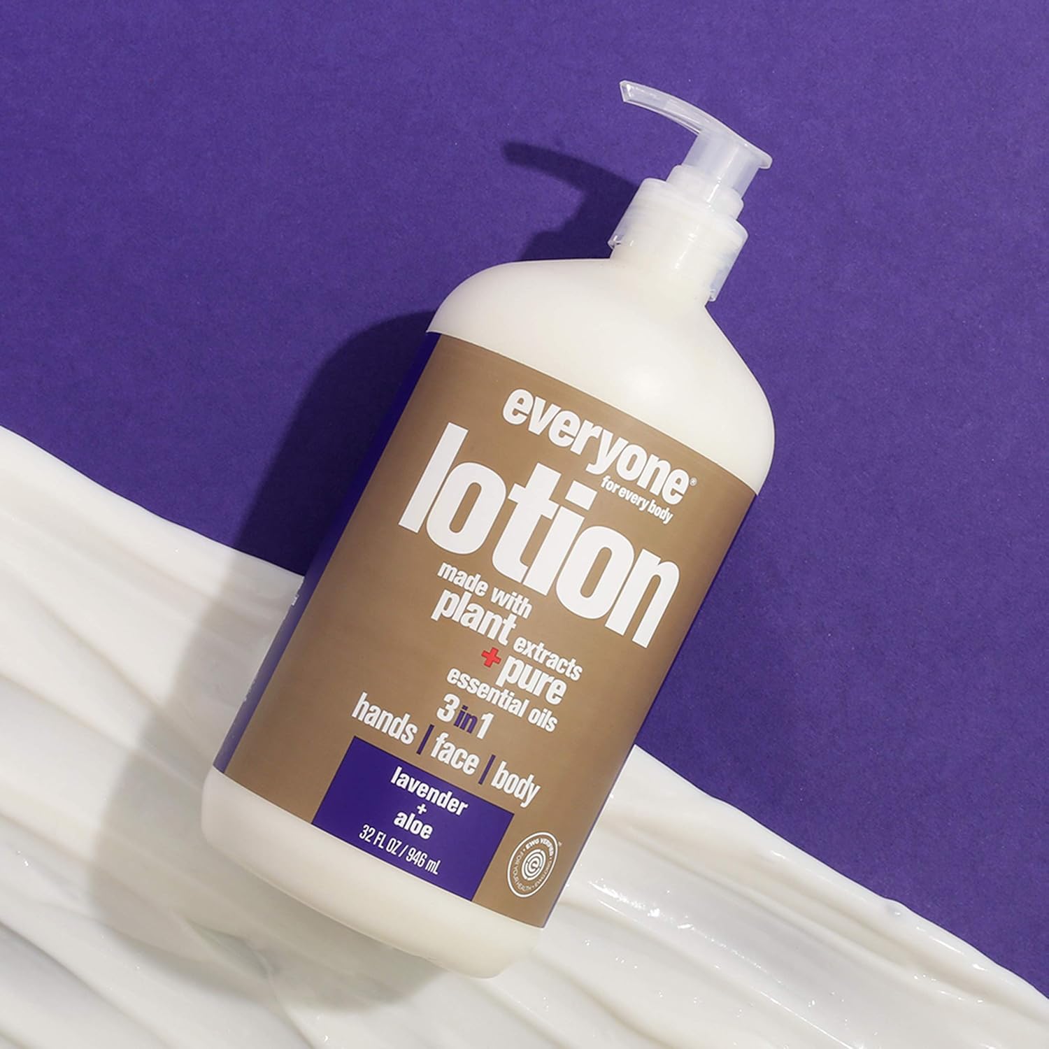 Everyone Lotion: Lavender and Aloe, 32 Ounce, 2 Count : Beauty