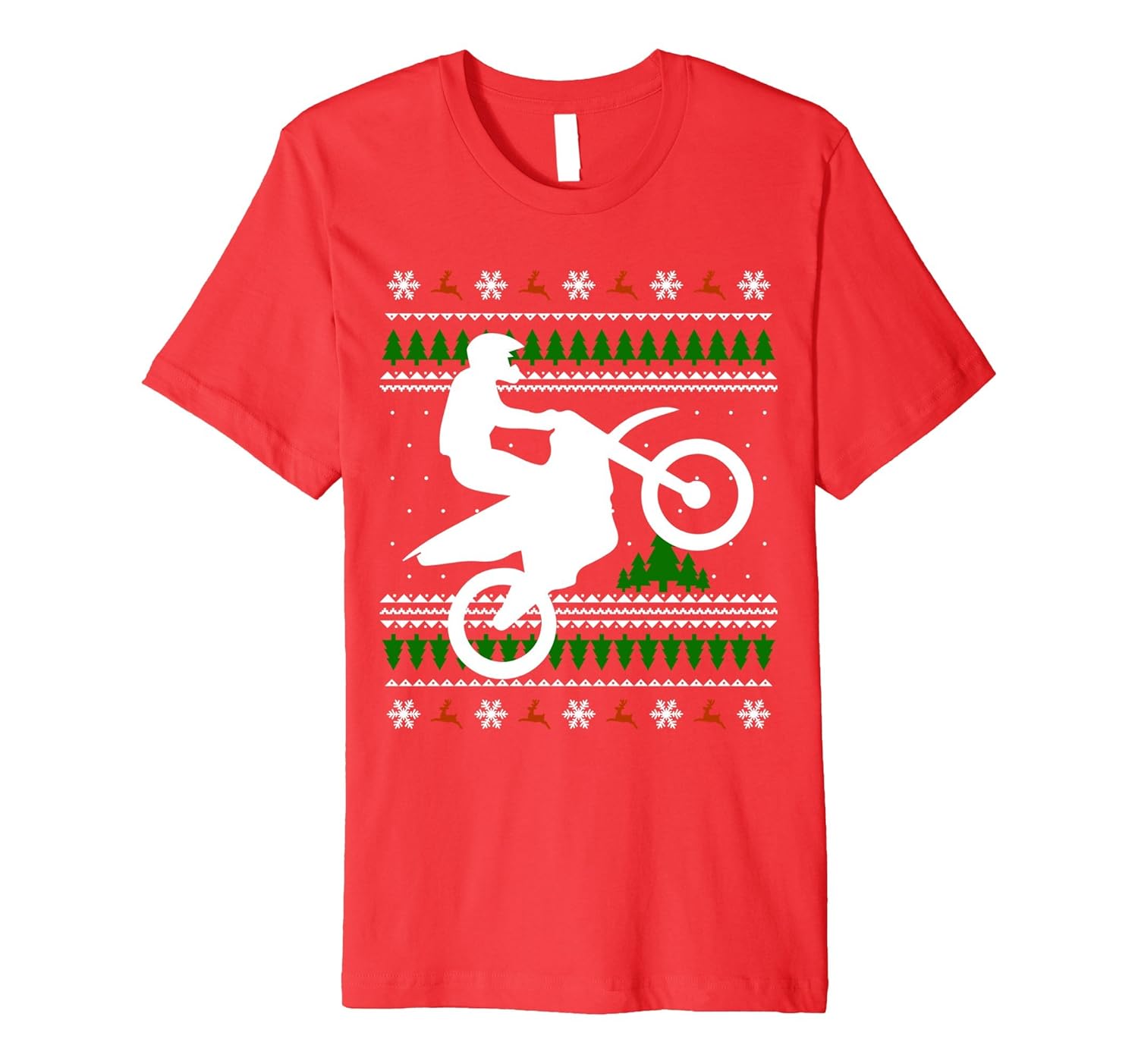 Dirt Bike Ugly Sweater T-Shirt | Motocross Enduro Shirt-ANZ