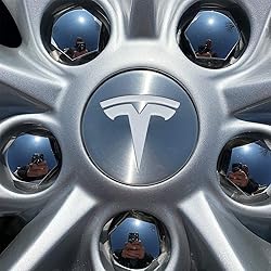 Logo Decal Wrap for Tesla Model X, 14-pc Set