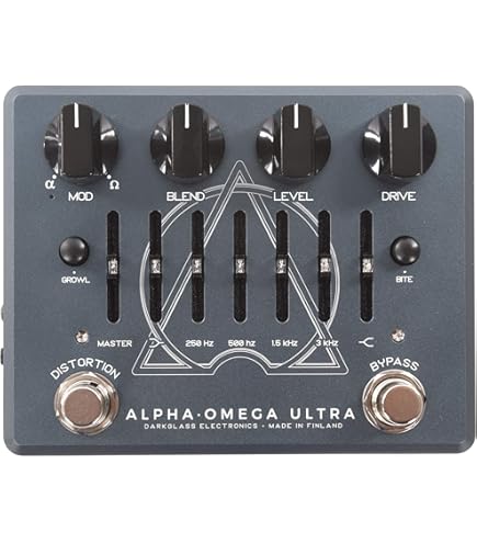 ベース Darkglass Alpha Omega Photon Darkglass Alpha-Omega Photon Bass Effects Pedal Blue | Guitar Center