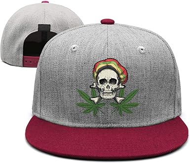 burgundy strapback hat