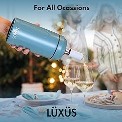 LÜXÜS Iceless Wine Chiller (Blue) – Double