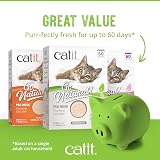 Catit Go Natural Lavender Scented Pea Husk Cat Litter 5.6kg 2x2.8kg view 4
