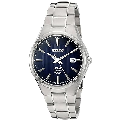 Buy Seiko SNE381 Titanium Watch Blue Dial at Ubuy Togo