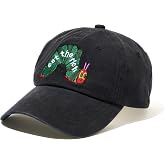 Eat The Rich Hungry Caterpillar Trendy Cute Hat Men &amp; Women Baseball Cap Adjustable Cotton dad hat