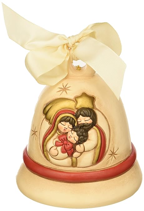 Stella Di Natale Thun.Thun Campanella Beige Teddy Limited Edition 2018 Ceramica H 7 9 Cm Linea I Classici Campanelli E Campanelli Da Slitta