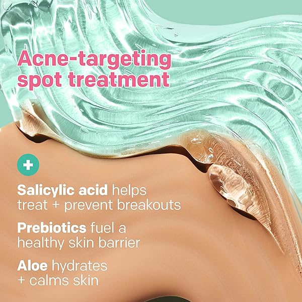 ALMAY CLEAR COMPLEXION ACNE & BLEMISH SPOT TREATMENT CONCEALER MAKEUP WITH SALICYLIC ACID- FOR SENSITIVE SKIN, 200 LIGHT/MEDIUM, 0.3 FL OZ.