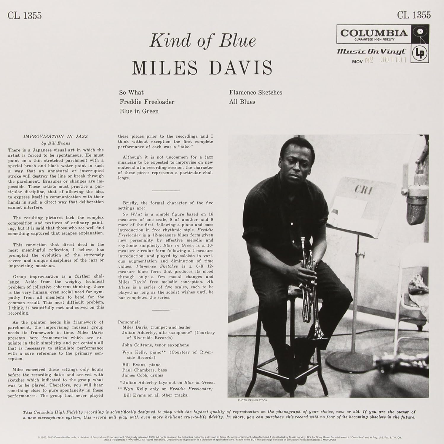 Davis Miles Kind Of Blue Mono Amazon Com Music
