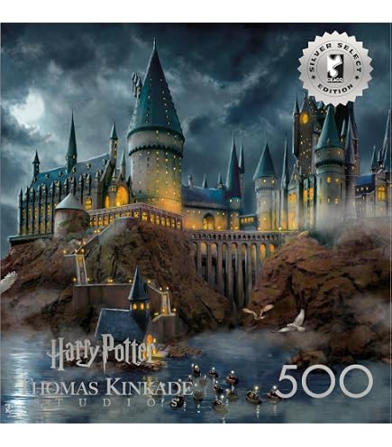 Amazon.com: USAopoly World of Harry Potter 550Piece Jigsaw Puzzle