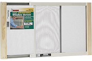 Frost King AWS1025 WB Marvin Adjustable Window Screen, 10" high, fits 15 - 25" wide