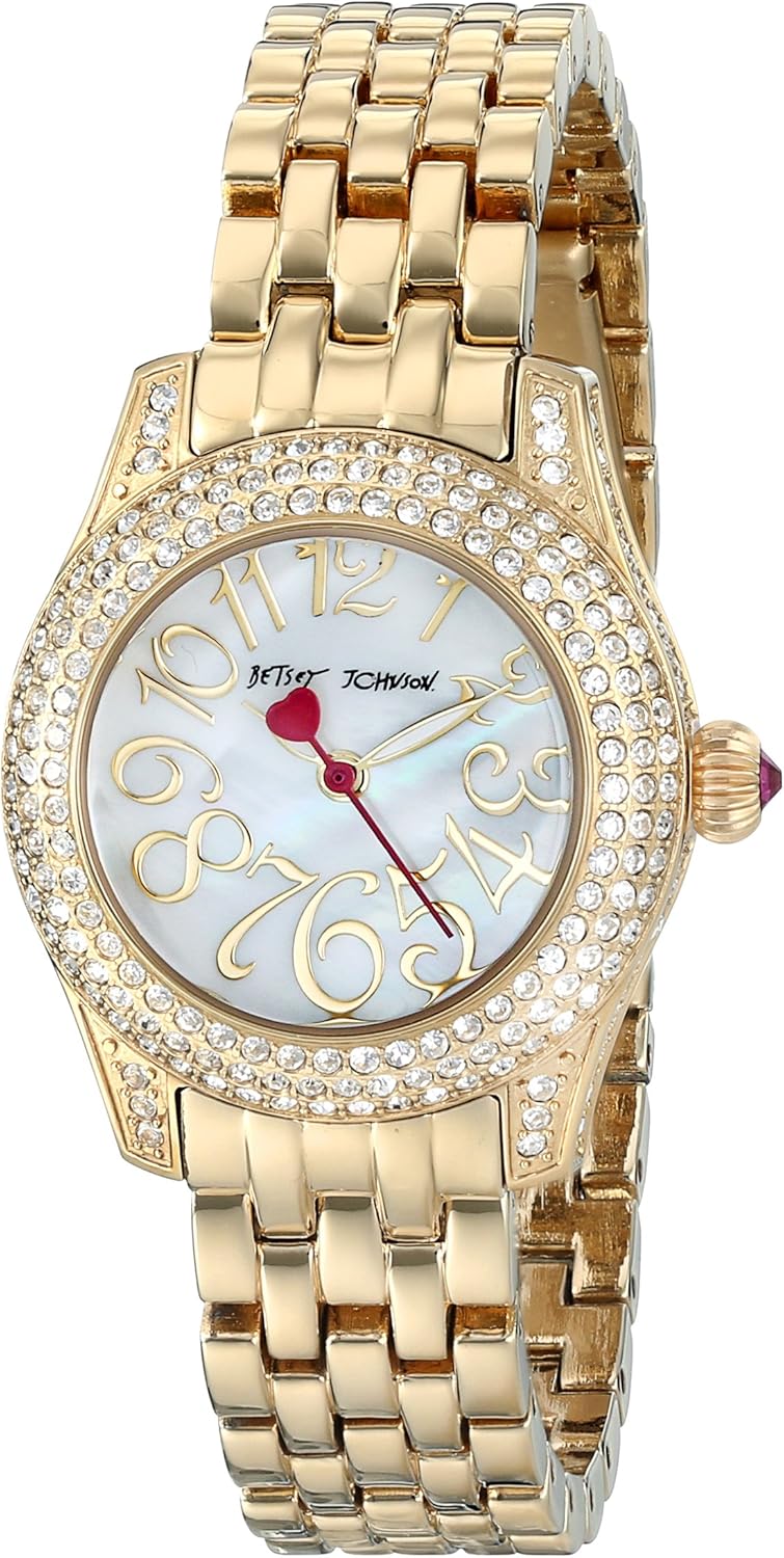 Betsey Johnson Women's BJ0019306 Analog Display Quartz