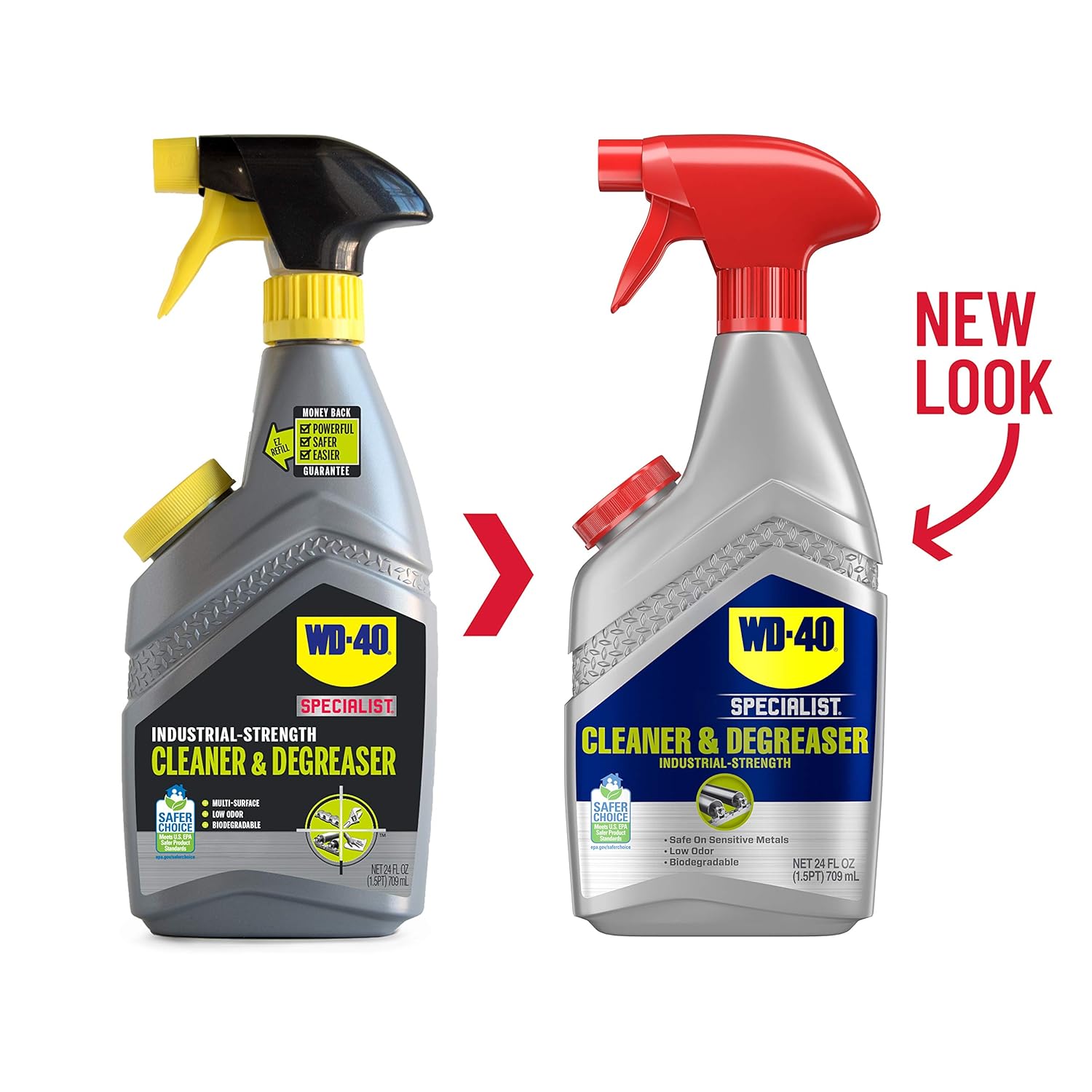 WD-40 Specialist Cleaner & Degreaser, 24 OZ [Non-Aerosol Trigger] [4-Pack]: Industrial & Scientific