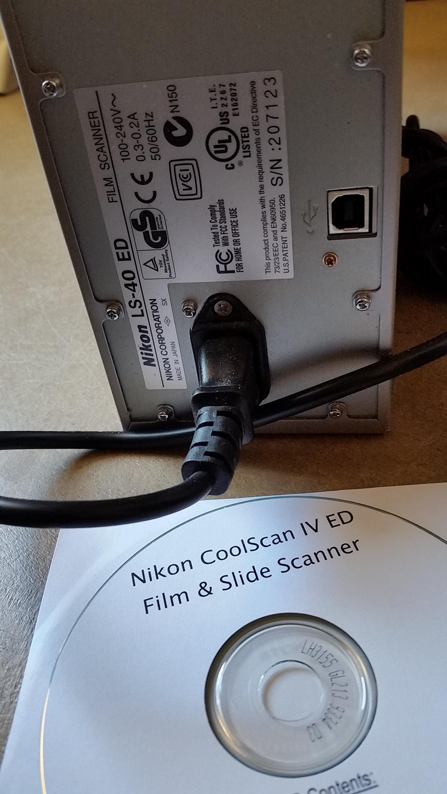 Nikon Coolscan IV ED USB Film Scanner