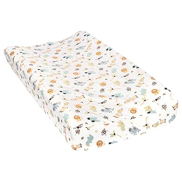 jungle changing pad cover