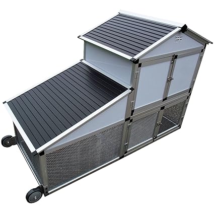Rite Farm Products Lifetime Series Chicken Tractor Mobile Coop Poultry Cage Run