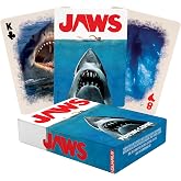 Aquarius Jaws Playing Cards - Jaws Themed Deck of Cards for Your Favorite Card Games - Officially Licensed Jaws Merchandise & Collectibles, 2.5 x 3.5
