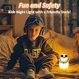 Anywin Duck Light USB Rechargeable Night Lamp with Sunglasses Gold Chain view 4