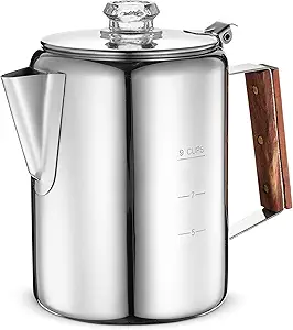 Eurolux Percolator Coffee Maker Pot