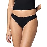 b.tempt'd womens Inspired Eyelet Cotton Thong Panty, 972219
