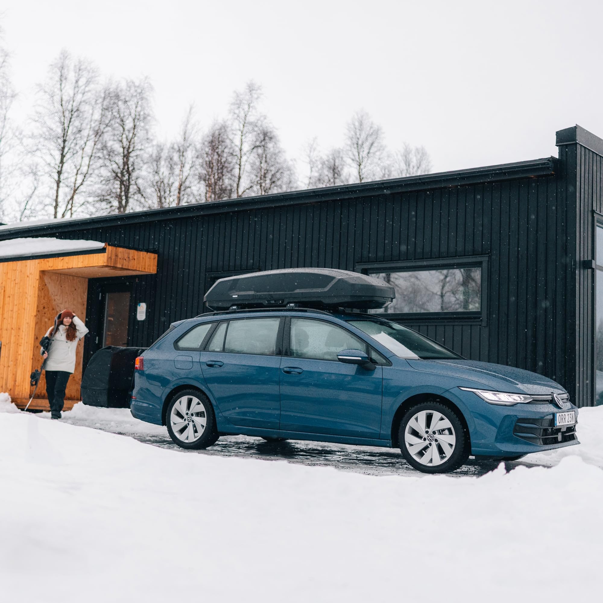 Thule Force 3 Dachbox Vielseitige Dachbox Black Matte XL 6