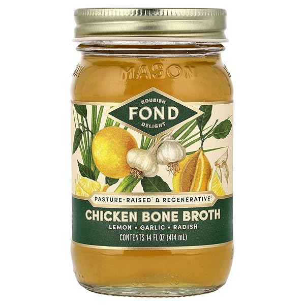 FOND BONE BROTH CHICKEN BONE BROTH, LEMON &...