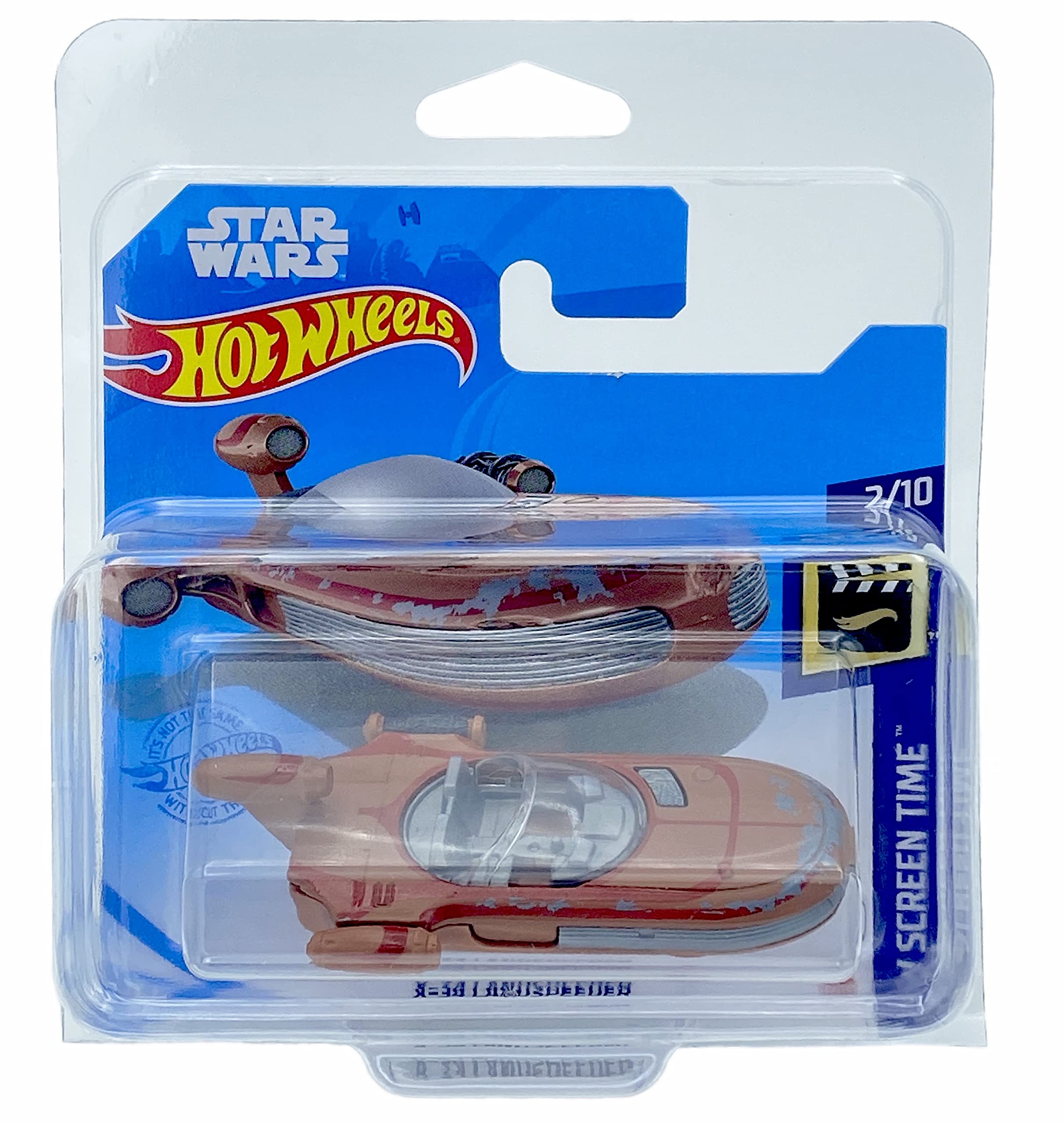 Hot Wheels Star Wars Luke's X-34 Landspeeder (Original) 2/10 HW Screen Time 2021 - 12/250 (Short Card) GRX16 *** COMES IN A KLAS CAR KEEPER PROTECTIVE COLLECTORS CASE ***