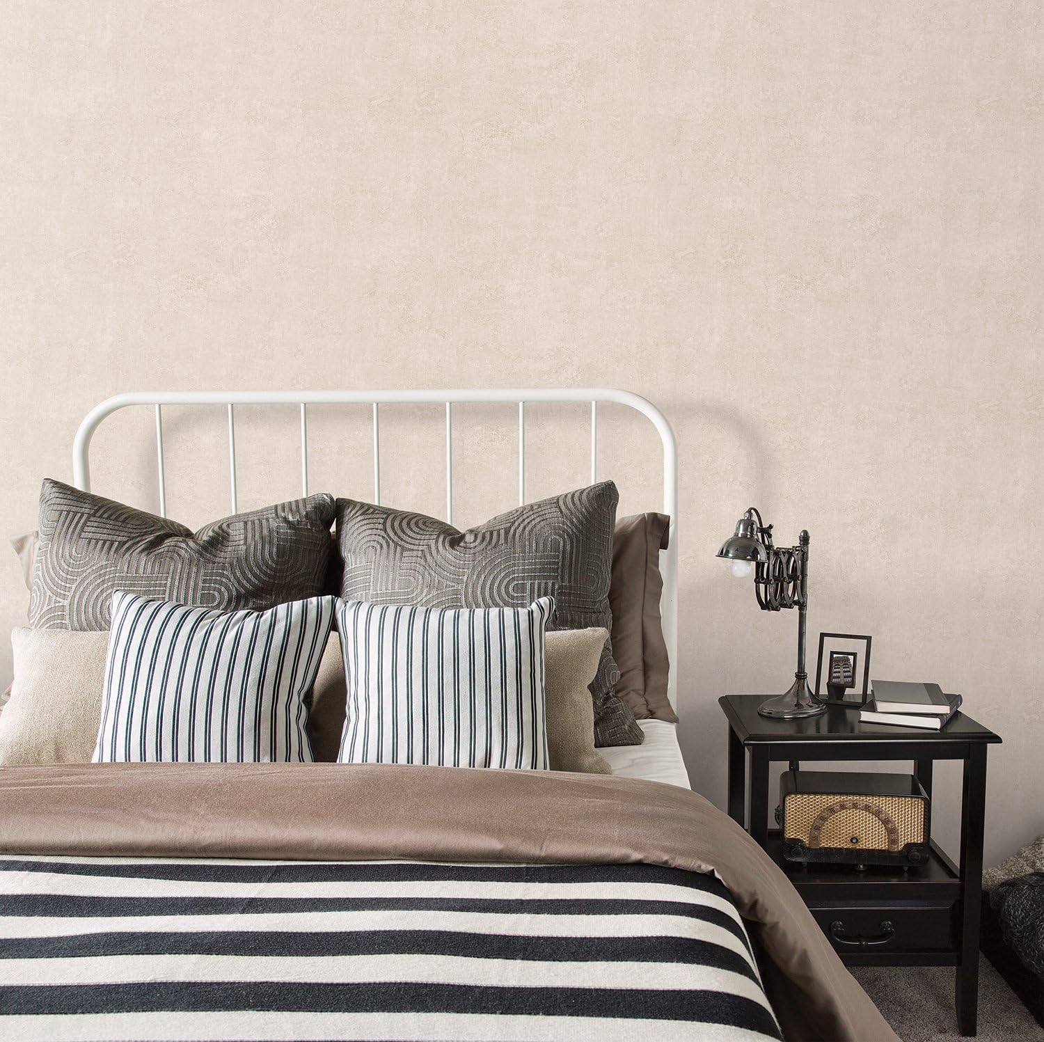 Galerie G67489 Natural FX Wallpaper Roll, Beige - Image 3