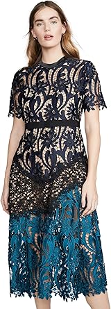 self portrait prairie mini dress