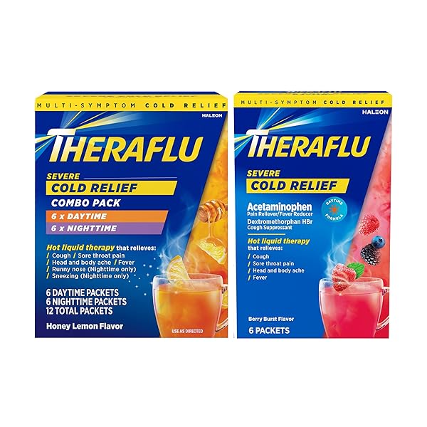 THERAFLU COMBO DAYTIME AND NIGHTTIME SEVERE COLD RELIEF...