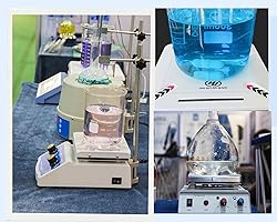 LABLPSAI 10Pcs PTFE Magnetic Stirrer Mixer Stir