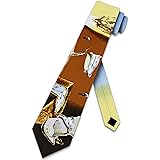 Time Warp Mens Ties Dali Neckties Art tie by Three Rooker