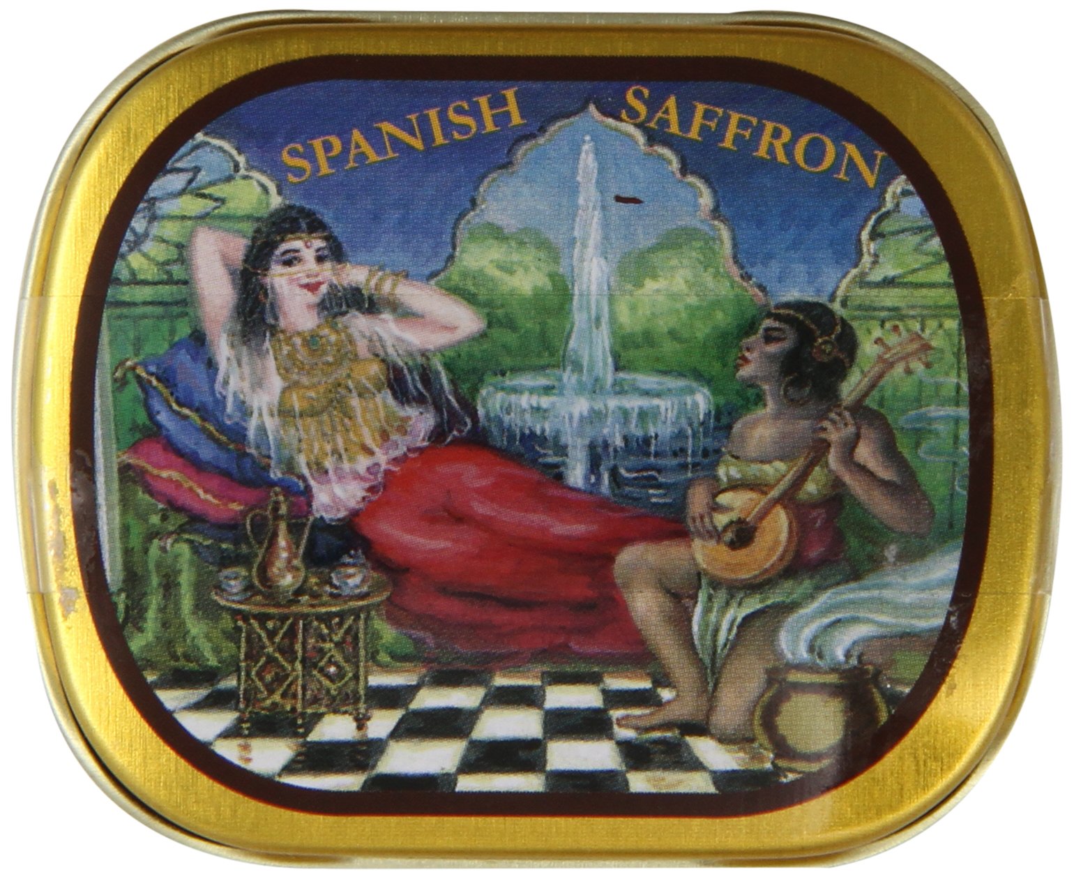 Spanish Saffron 1 Oz Tin Saffron Spices And Herbs