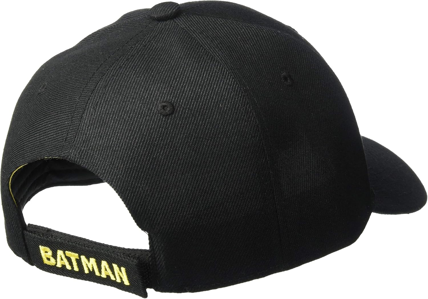DC Comics Men's Batman Baseball Cap, Black,One Size: Clothing